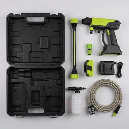 Everything in the box, with the storage case