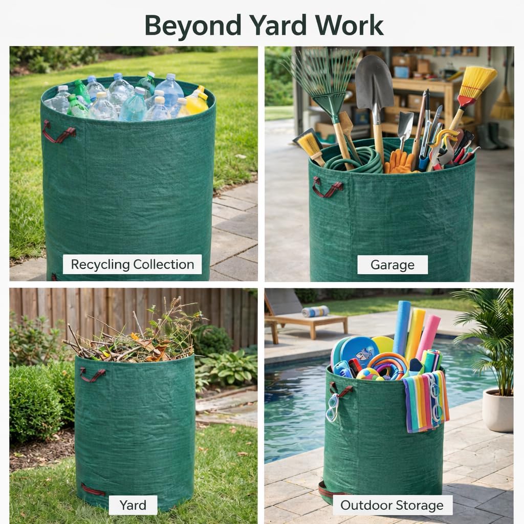 Gardzen 72-gallon yard waste bags - image 7