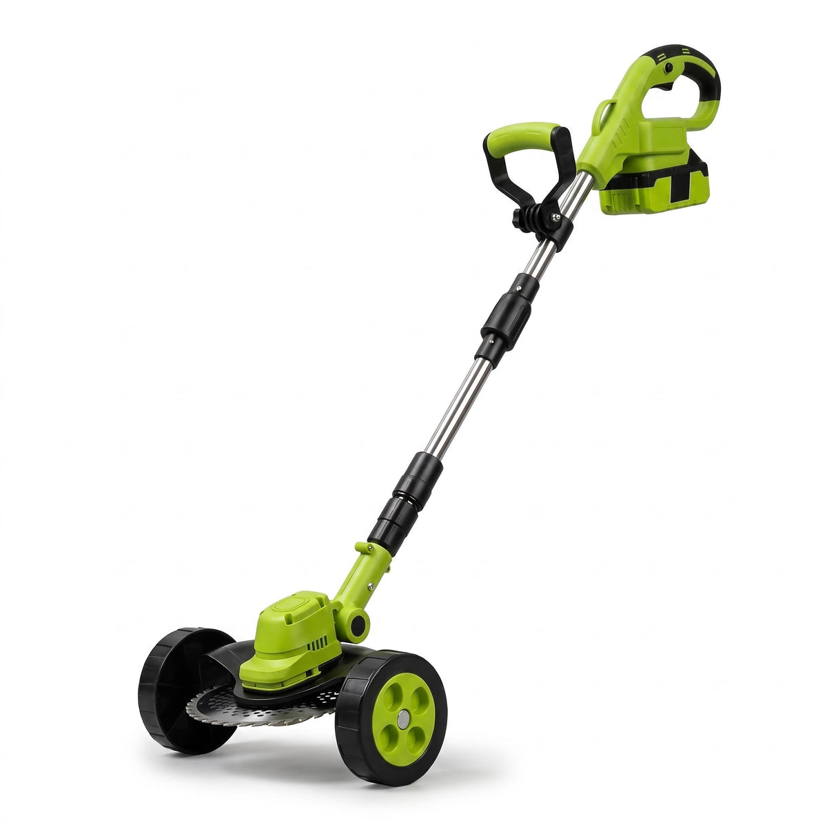 3-in-1 cordless trimmer, edger and mower on white